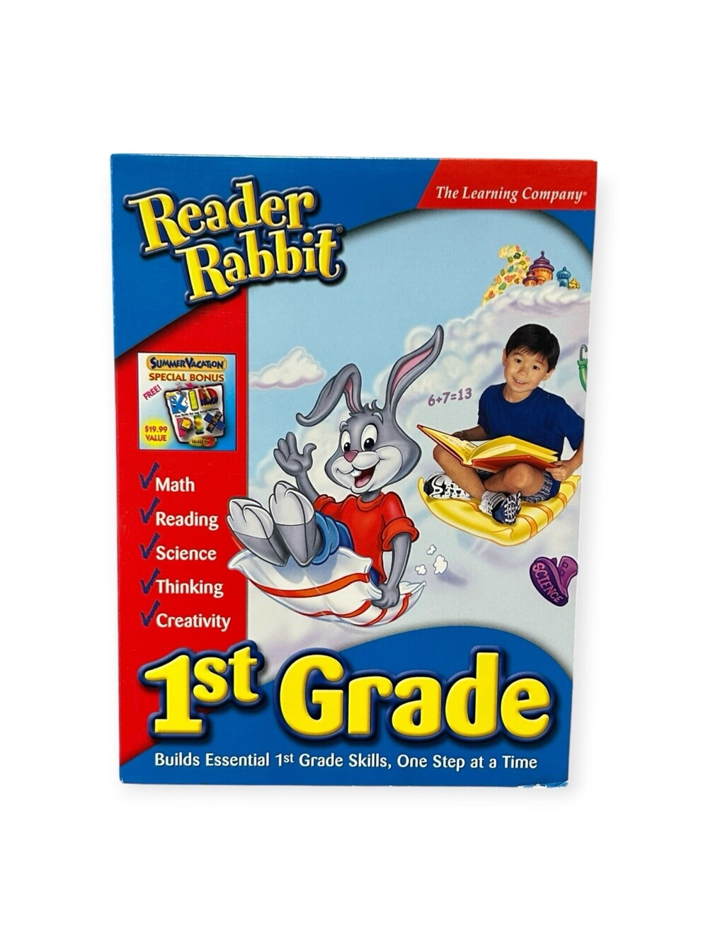 Reader Rabbit's 1st Grade PC CD-ROM Game The Learning Company